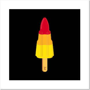 Rocket Ice Lolly Posters and Art